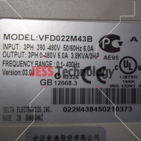 Repair DELTA VFD022M43B DELTA VFD-M INVERTER (2.2KW) in Malaysia, Singapore, Thailand, Indonesia