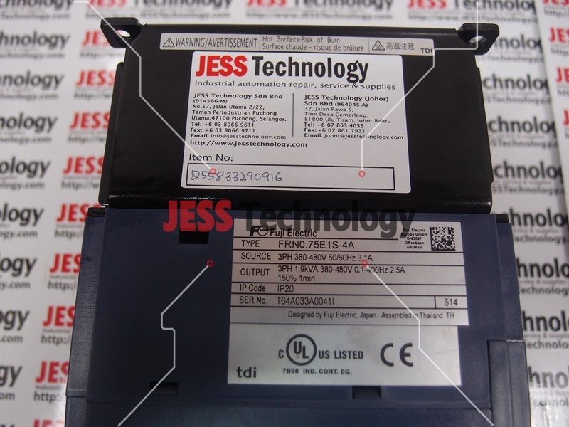 Image #1 of Repair FUJI FRN 0.75E1S-4A FUJI FRENIC MULTI INVERTER in Malaysia, Singapore, Thailand, Indonesia