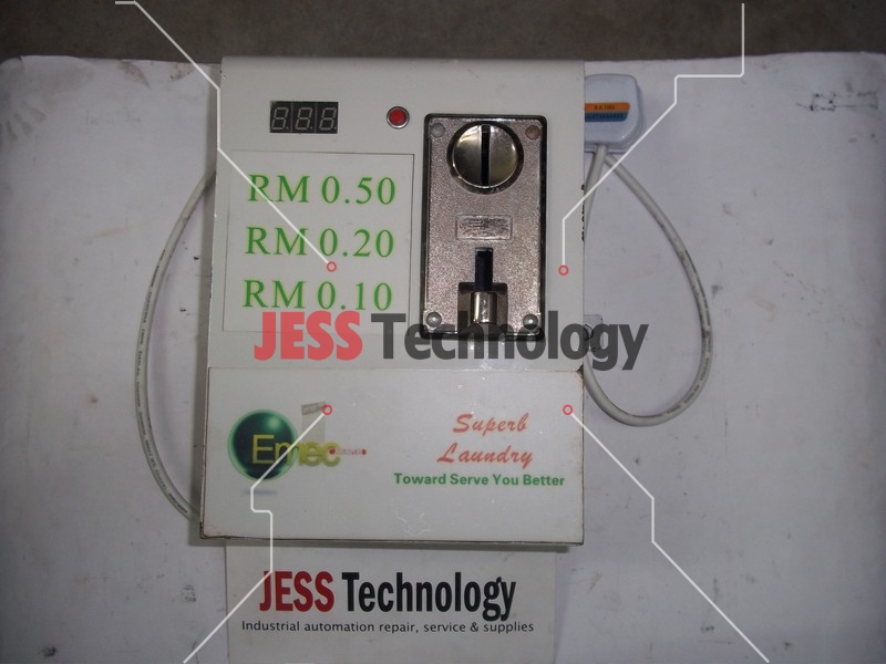 Image #1 of Repair XQB60-168 HUITENGKEJI FULLY AUTOMATIC WASHING MACHINE TOKEN CONTROLLER BOX in Malaysia, Singapore, Thailand, Indonesia