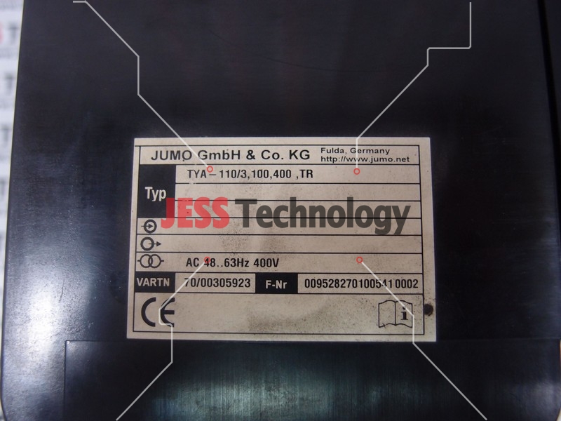Image #1 of Repair JUMO TYA-110/3,100,40,TR JUMO GmbH CONTROLLER in Malaysia, Singapore, Thailand, Indonesia