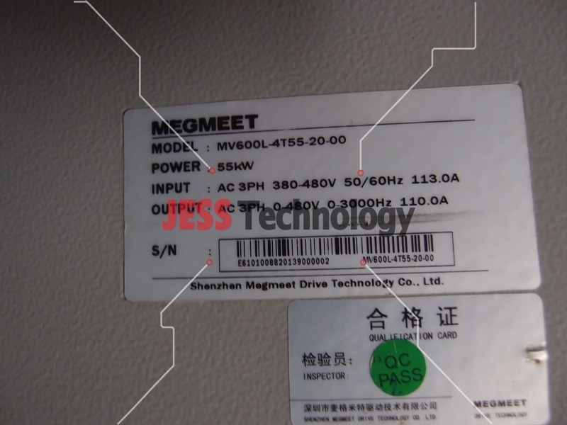 Image #1 of Repair MEGMET MV600L4T55-20-00 MEGMEET INVERTER in Malaysia, Singapore, Thailand, Indonesia