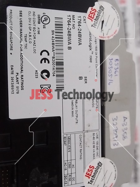 Image #1 of Repair MICROLOGIC 1764-24BWA MICROLOGIX 1500 24 POINT CONTROLLER in Malaysia, Singapore, Thailand, Indonesia