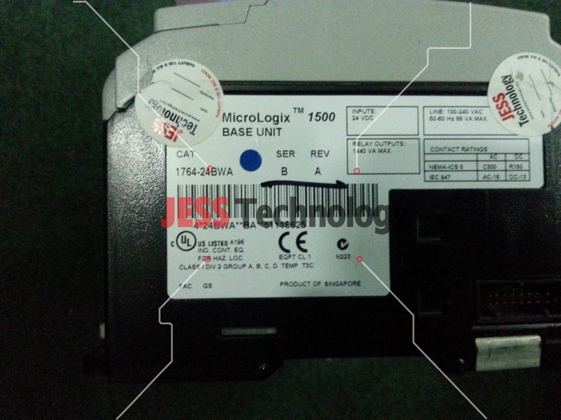 Image #4 of Repair MICROLOGIX 1764-24BWA MICROLOGIX 1500 in Malaysia, Singapore, Thailand, Indonesia