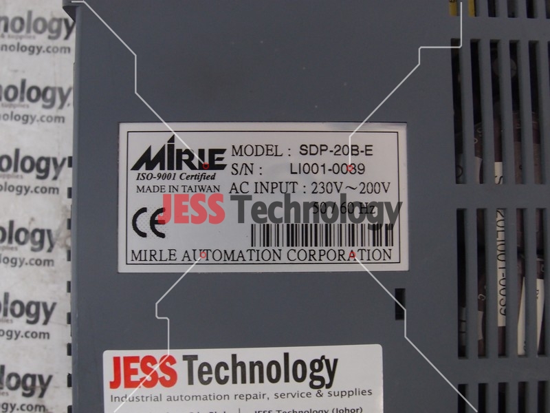 Image #4 of Repair MIRLE SDP-20B-E MIRLE AC SERVO DRIVE in Malaysia, Singapore, Thailand, Indonesia