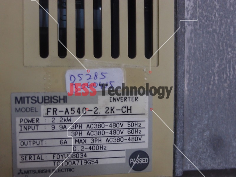 Image #4 of Repair MITSUBISHI FR-A540-2.2K-CH MITSUBISHI INVERTER 2.2KW A500 in Malaysia, Singapore, Thailand, Indonesia