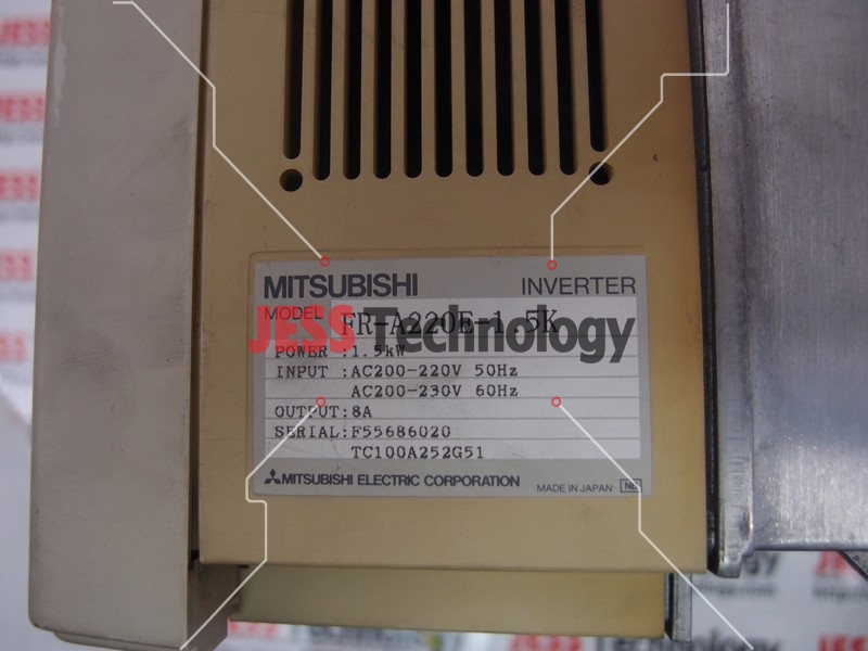 Image #3 of Repair MITSUBISHI FR-A220E-1.5K MITSUBISHI FREQROL-A200 INVERTER in Malaysia, Singapore, Thailand, Indonesia