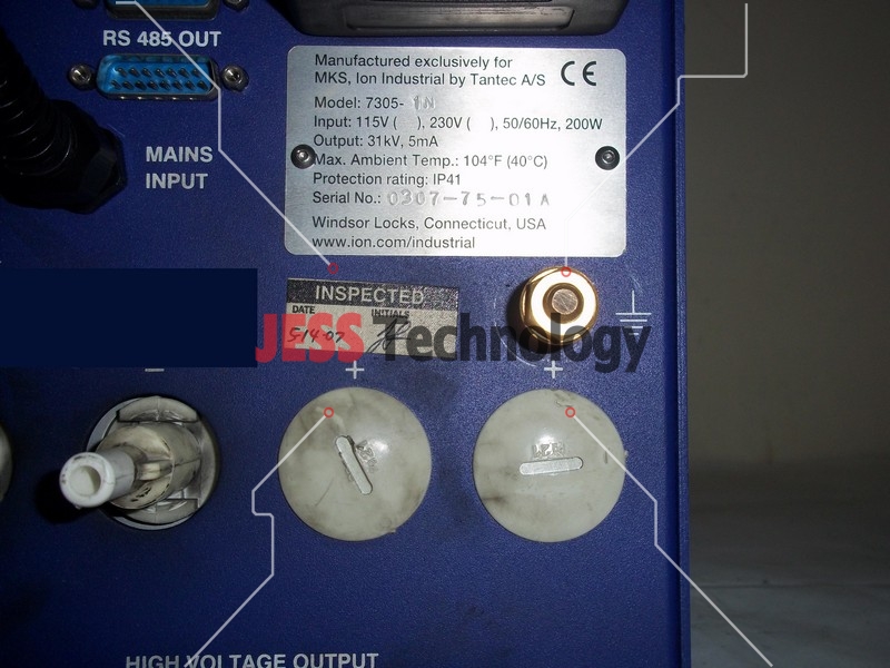 Image #4 of Repair MKS 7305-IN MKS ION INDUSTRIAL ELECTROSTATIC CHARGING GENERATOR (7305-IN) in Malaysia, Singapore, Thailand, Indonesia