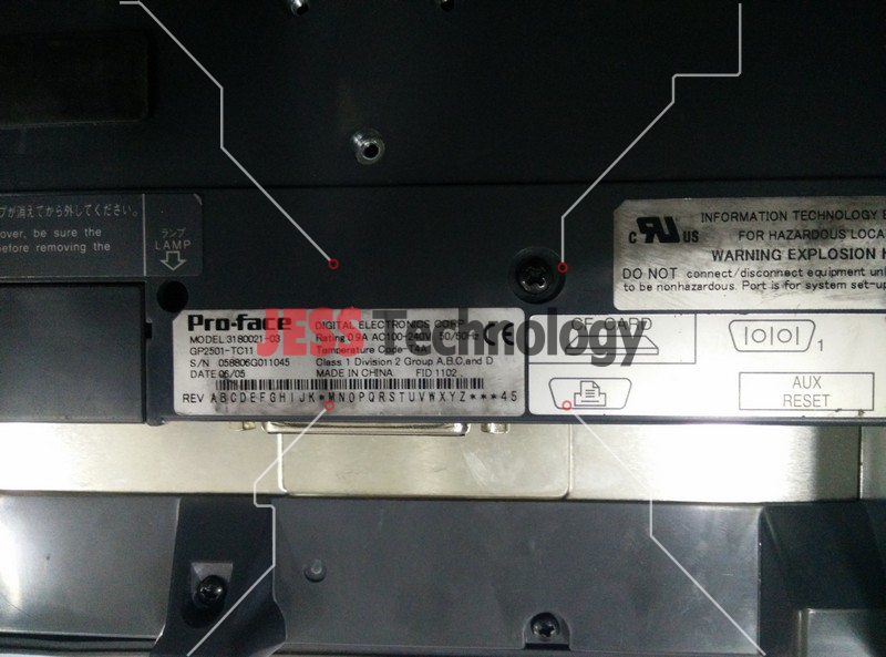 Image #3 of Repair PROFACE 3180021-03 GP2501-TC11 PROFACE in Malaysia, Singapore, Thailand, Indonesia