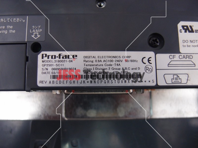 Image #2 of Repair STARWELD 3180021-04 PROFACE DIGITAL TOUCH SCREEN DISPLAY in Malaysia, Singapore, Thailand, Indonesia