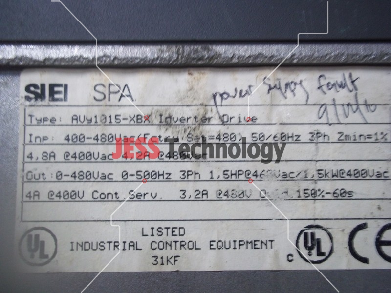 Image #2 of Repair SIEI AV91015-XBX SIEI SPA ARTDRIVE INVERTER DRIVE in Malaysia, Singapore, Thailand, Indonesia
