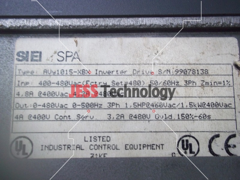 Image #3 of Repair SIEI AV91015-XBX SIEI SPA ARTDRIVE INVERTER DRIVE in Malaysia, Singapore, Thailand, Indonesia