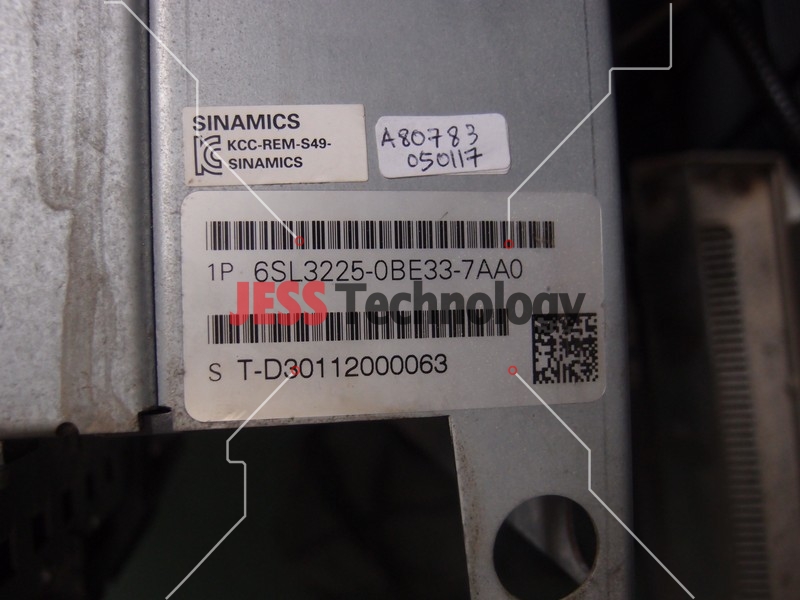Image #4 of Repair SIEMENS 6SL3225-OBE33-7AA0 SIEMENS SINAMICS INVERTER in Malaysia, Singapore, Thailand, Indonesia