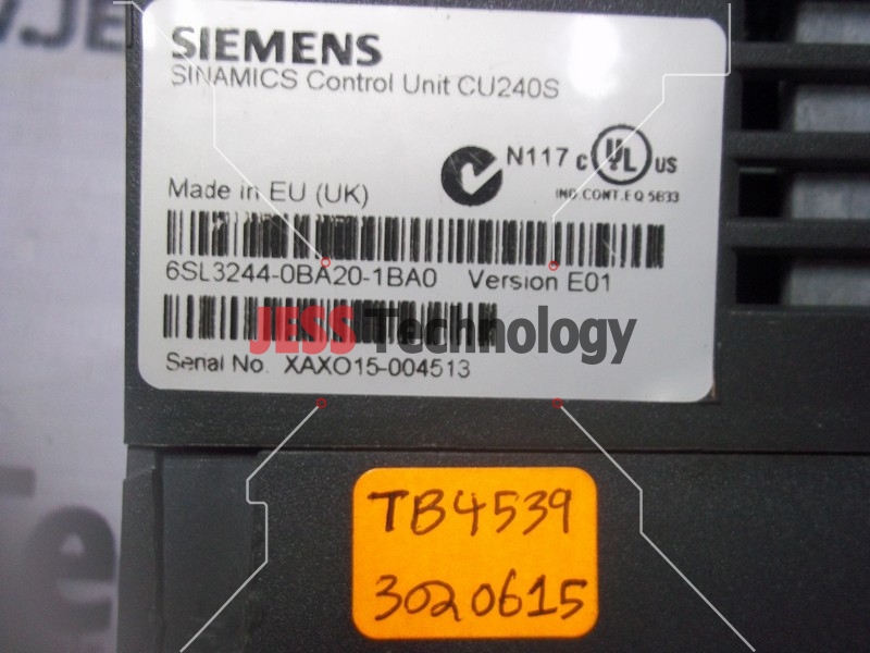 Image #4 of Repair SIEMENS 6SL3244-0BA20-1BA0 SIEMENS SINAMICS CONTROL UNIT CU240S in Malaysia, Singapore, Thailand, Indonesia
