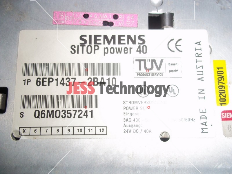 Image #2 of Repair SIEMENS 6EP1437-2BA10 SIEMENS SITOP POWER 40 (6EP1437-2BA10) in Malaysia, Singapore, Thailand, Indonesia