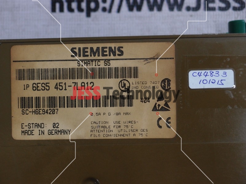 Image #2 of Repair SIEMINS 6ES5 451-7LA12 SIMATIC S5 in Malaysia, Singapore, Thailand, Indonesia