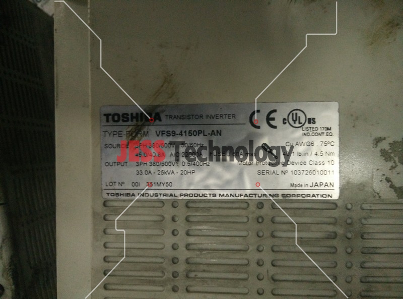 Image #3 of Repair TOSHIBA VFS9-4150PL-AN TOSHIBA INVERTER in Malaysia, Singapore, Thailand, Indonesia