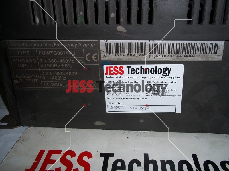 Image #1 of Repair WATT FUWTG0075H3 WATT DRIVE FREQUENCY INVERTER (FUWTG0075H3) in Malaysia, Singapore, Thailand, Indonesia