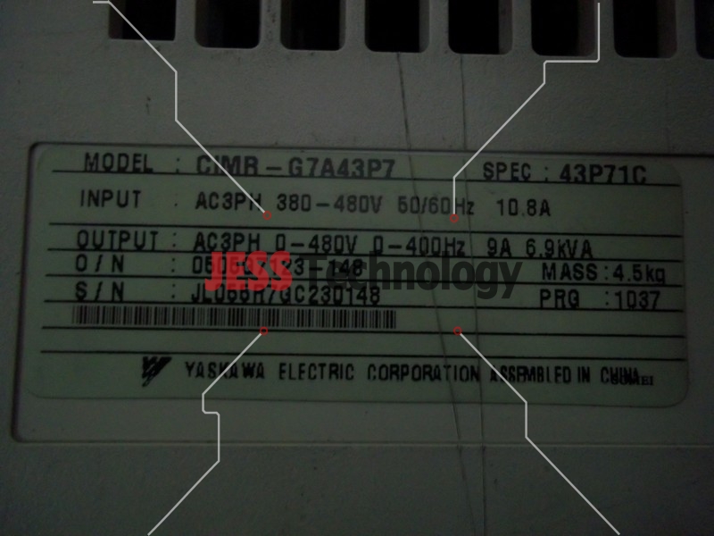 Image #4 of Repair YASKAWA CIMR-G7A43P7 YASKAWA INVERTER in Malaysia, Singapore, Thailand, Indonesia