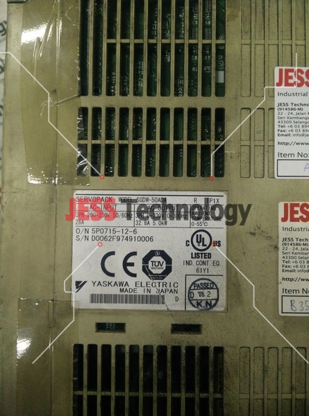 Image #3 of Repair YASKAWA SGDM-50ADA YASKAWA SERVOPACK in Malaysia, Singapore, Thailand, Indonesia