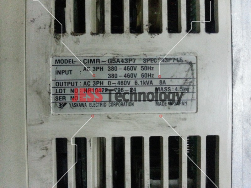 Image #3 of Repair YASKAWA CIMR-G5A43P7 YASKAWA VARISPEED 616 G5 in Malaysia, Singapore, Thailand, Indonesia