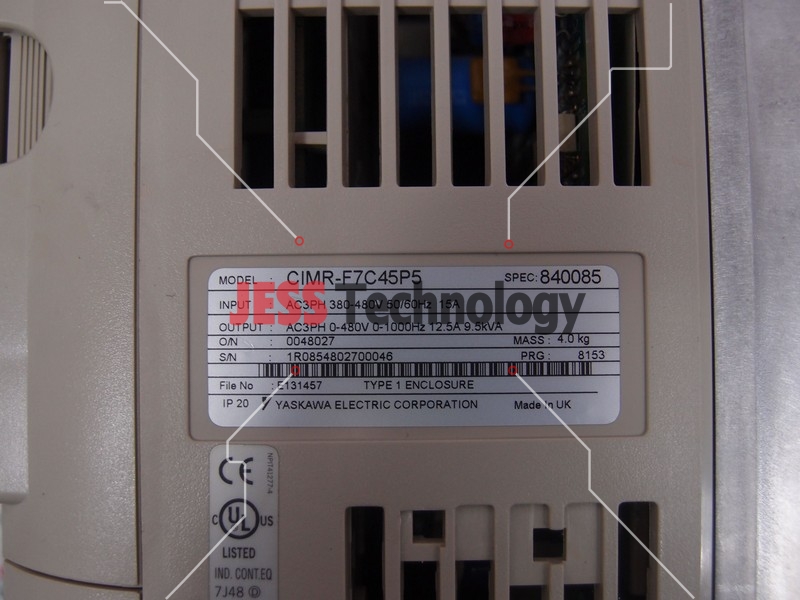 Image #3 of Repair YASKAWA CIMR-F7C45P5 YASKAWA VARISPEED F7 in Malaysia, Singapore, Thailand, Indonesia