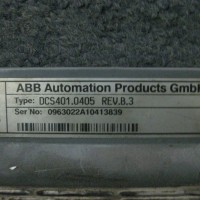 Repair ABB DCS401.0405 INVERTER in Malaysia, Singapore, Thailand, Indonesia