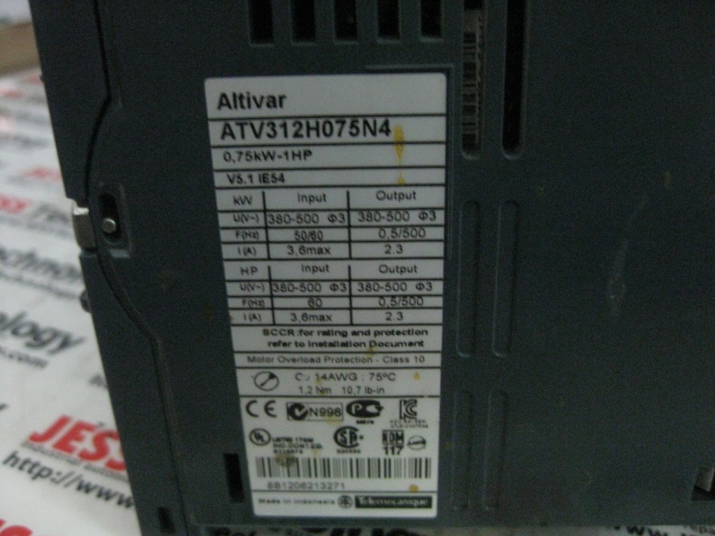 Image #1 of Repair ALTIVAR ATV312H075N4 INVERTER in Malaysia, Singapore, Thailand, Indonesia