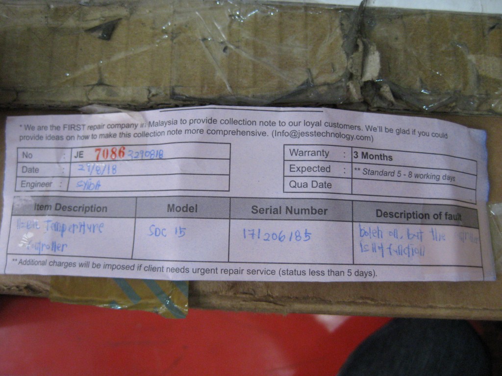 Image #3 of Repair AZBIL C15TR0TA0100 TEMPERATURE CONTROLLER in Malaysia, Singapore, Thailand, Indonesia