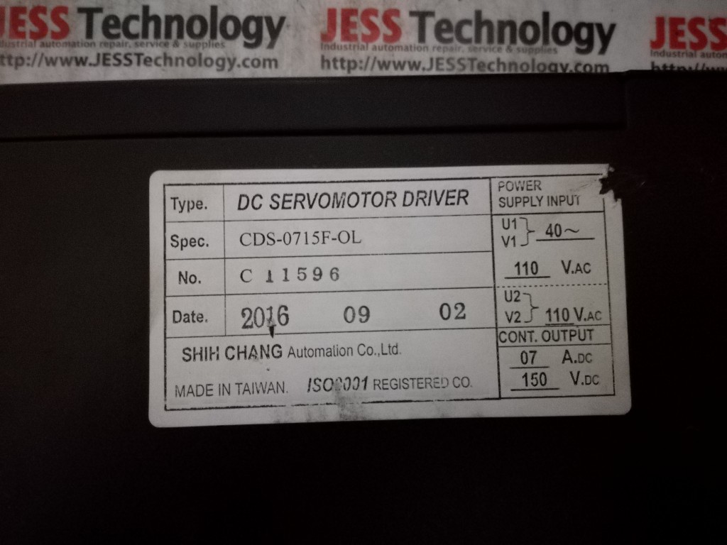 Image #2 of Repair - CDS-0715F-OL CDS DC SERVO MOTOR DRIVER in Malaysia, Singapore, Thailand, Indonesia