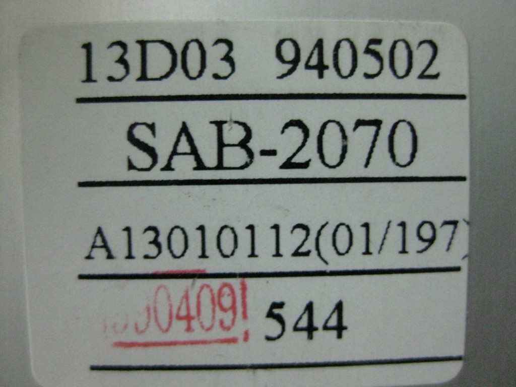 Image #3 of Repair - SAB-2070 CONTROLLER in Malaysia, Singapore, Thailand, Indonesia