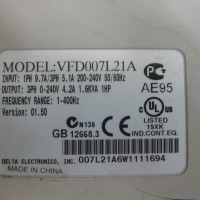 Repair DELTA VFD007L21A  0.7KW INVERTER in Malaysia, Singapore, Thailand, Indonesia