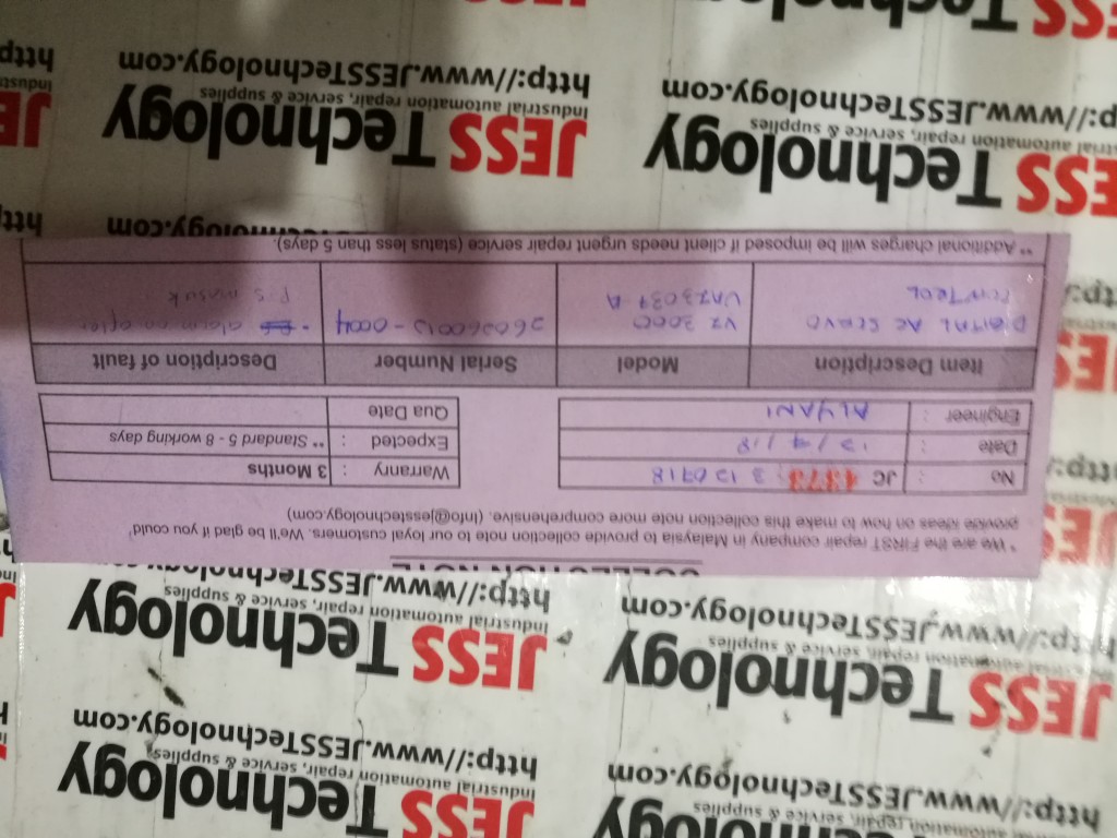 Image #4 of Repair VZ3000 VAZ3037-A DIGITAL AC SERVO CONTROL in Malaysia, Singapore, Thailand, Indonesia