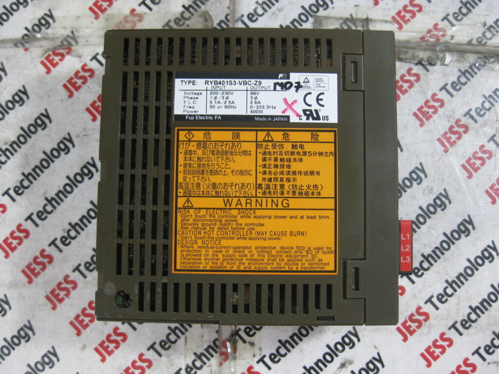 Image #2 of Repair FUJI ELECTRIC RYB401S3-VBC-Z9 SERVO DRIVE in Malaysia, Singapore, Thailand, Indonesia