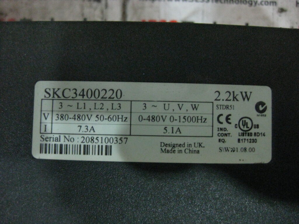 Image #1 of Repair Emerson SKC3400220 INVERTER 2.2KW in Malaysia, Singapore, Thailand, Indonesia