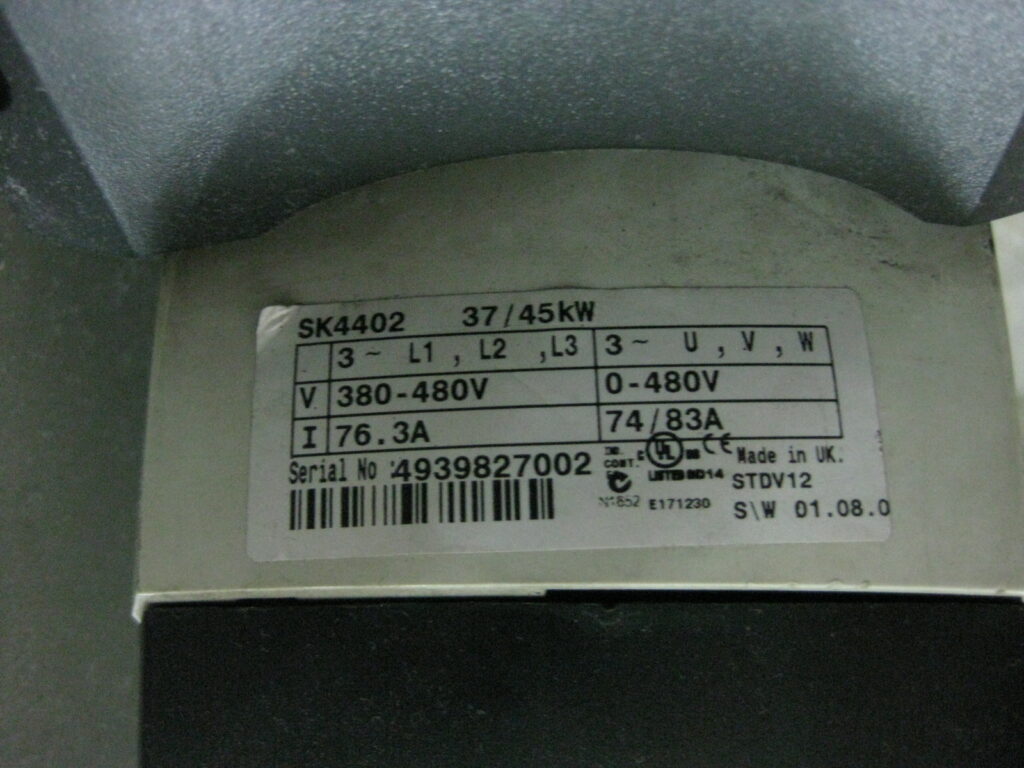 Image #4 of Repair Emerson SK4402 37/45K10 CONTROL TECHNIQUE in Malaysia, Singapore, Thailand, Indonesia