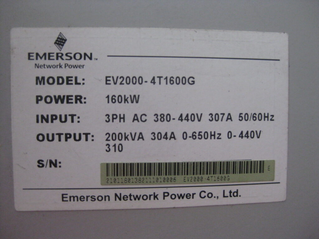 Image #3 of Repair Emerson EV2000-4T16000G EMERSON ENYRIVE FV2000 in Malaysia, Singapore, Thailand, Indonesia
