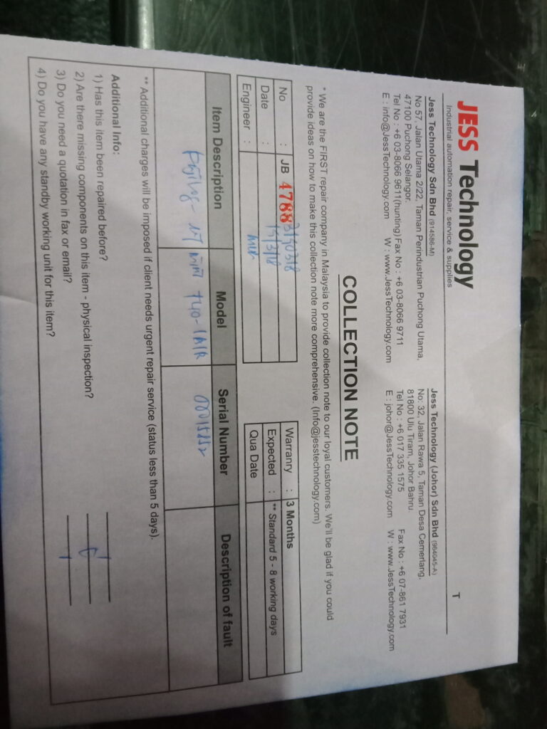 Image #4 of Repair - T40-1A1R FUJILOG-UT MINI in Malaysia, Singapore, Thailand, Indonesia