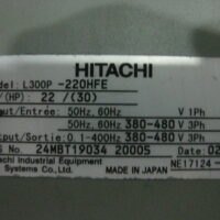 Repair HITACHI L300P-220HFE INVERTER 22KW in Malaysia, Singapore, Thailand, Indonesia