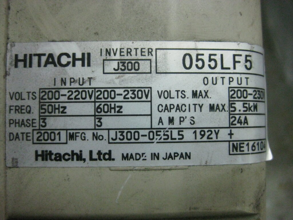 Image #4 of Repair Hitachi 055LF5 INVERTER J300 in Malaysia, Singapore, Thailand, Indonesia