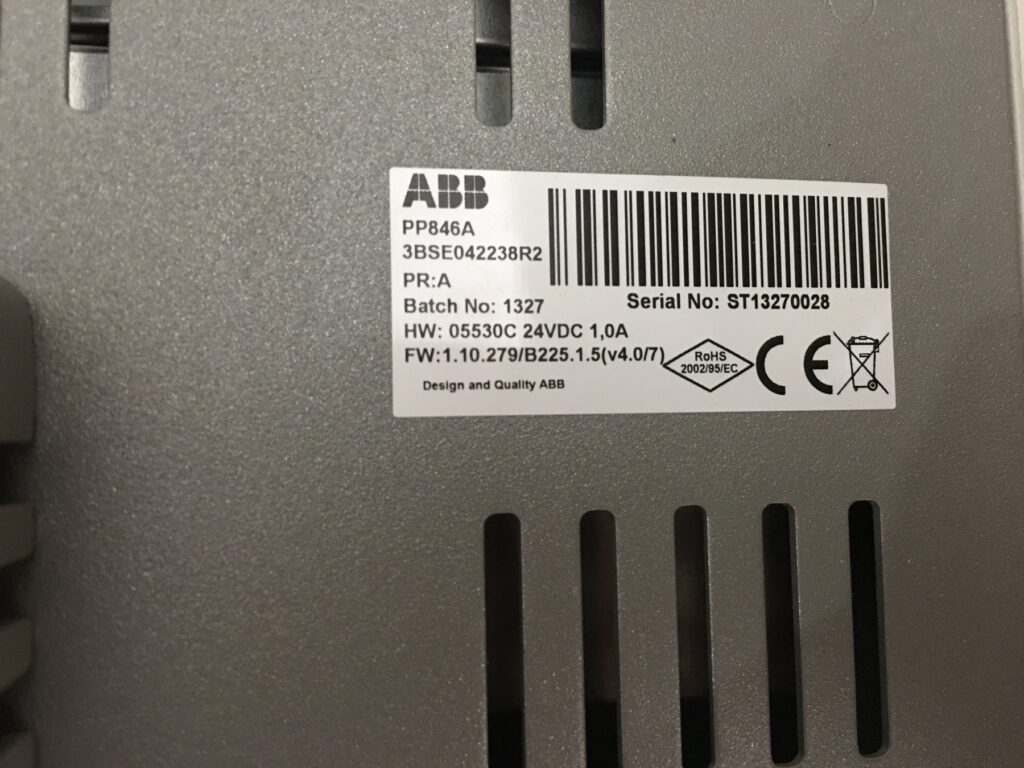Image #2 of Repair ABB PANEL 800 PP846A HMI MODULE ABB in Malaysia, Singapore, Thailand, Indonesia
