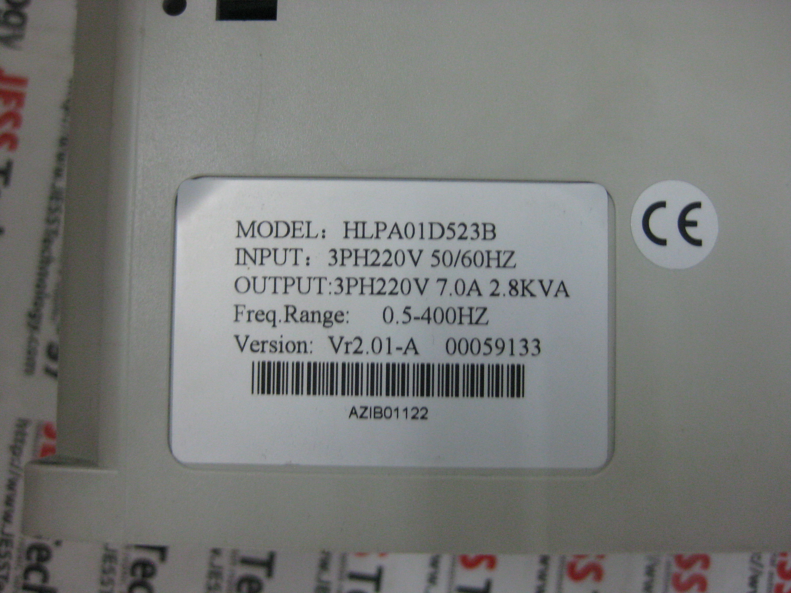 JESS Repair Service in Malaysia Repair HOLIP FREQuency CONVERTER