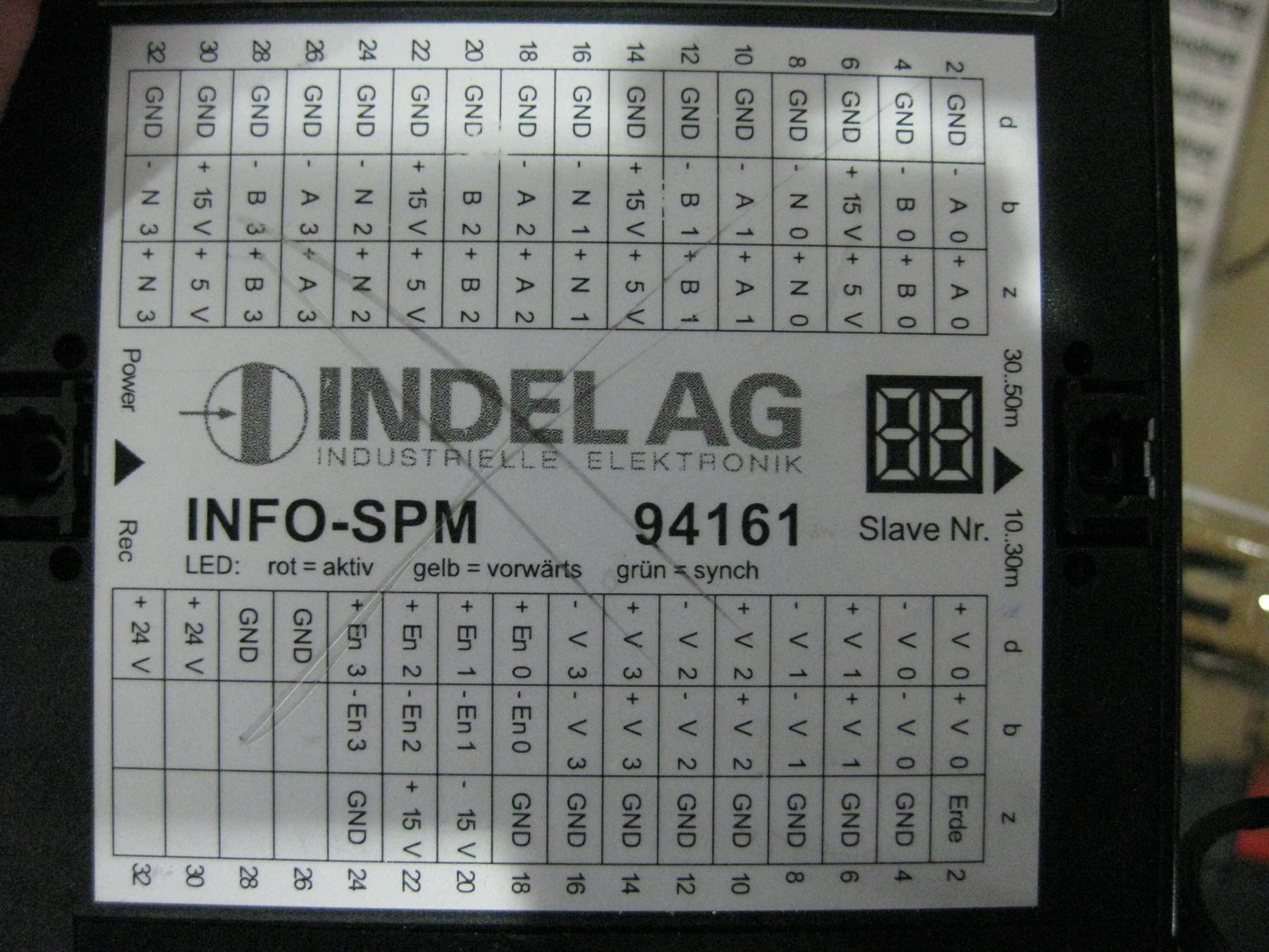 JESS Repair Service in Malaysia Repair INDEL AG INFO PT100 609416700