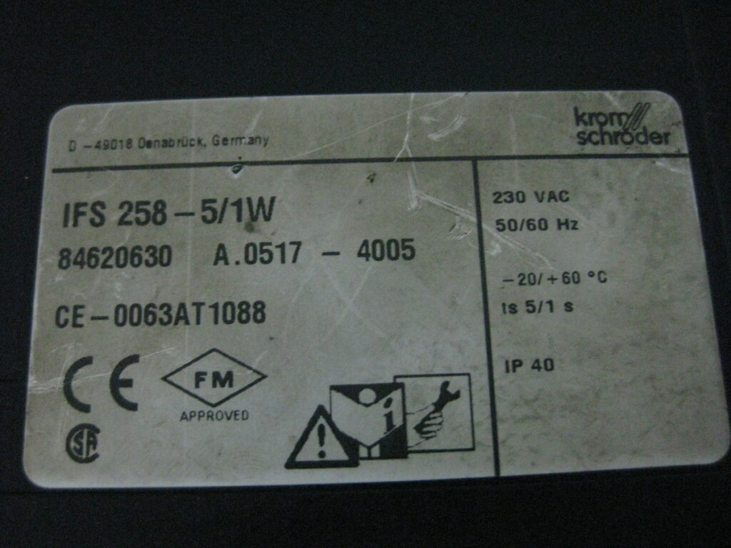 Image #1 of Repair KROM SCHRODER IFS258-5/1W KROM SCHRODER RELAY in Malaysia, Singapore, Thailand, Indonesia
