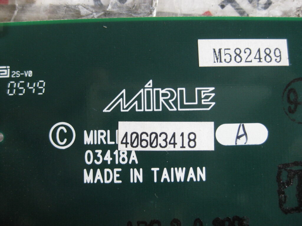 Image #1 of Repair MIRLE 40603418A 03418A PCB in Malaysia, Singapore, Thailand, Indonesia