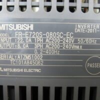 Repair MITSUBISHI FR-E720S-080SC-EC INVERTER 8A in Malaysia, Singapore, Thailand, Indonesia