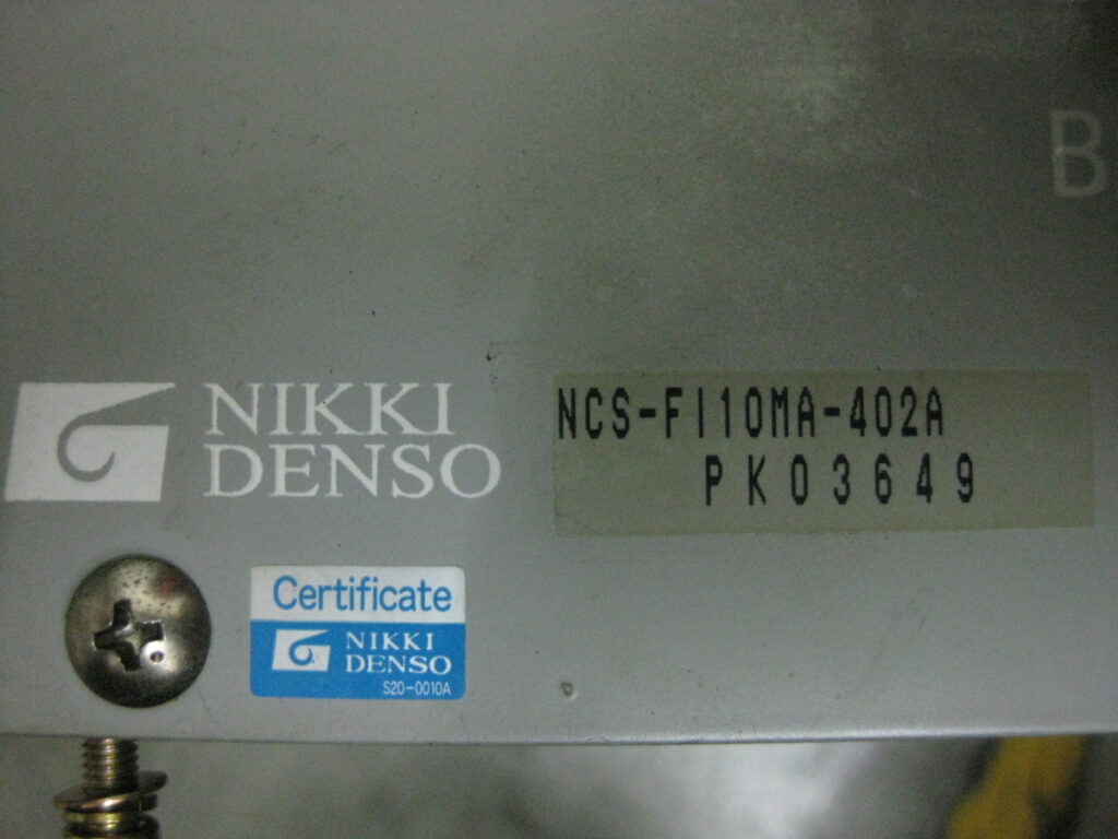 Image #1 of Repair NIKKI DENSO NCS-F110MA-402A SERVO CONTROLLER in Malaysia, Singapore, Thailand, Indonesia