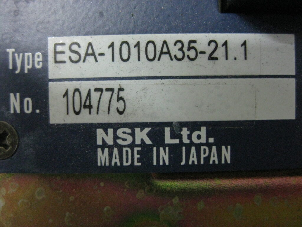 Image #4 of Repair NSK ESA-1010A35-21.1 DRIVE in Malaysia, Singapore, Thailand, Indonesia