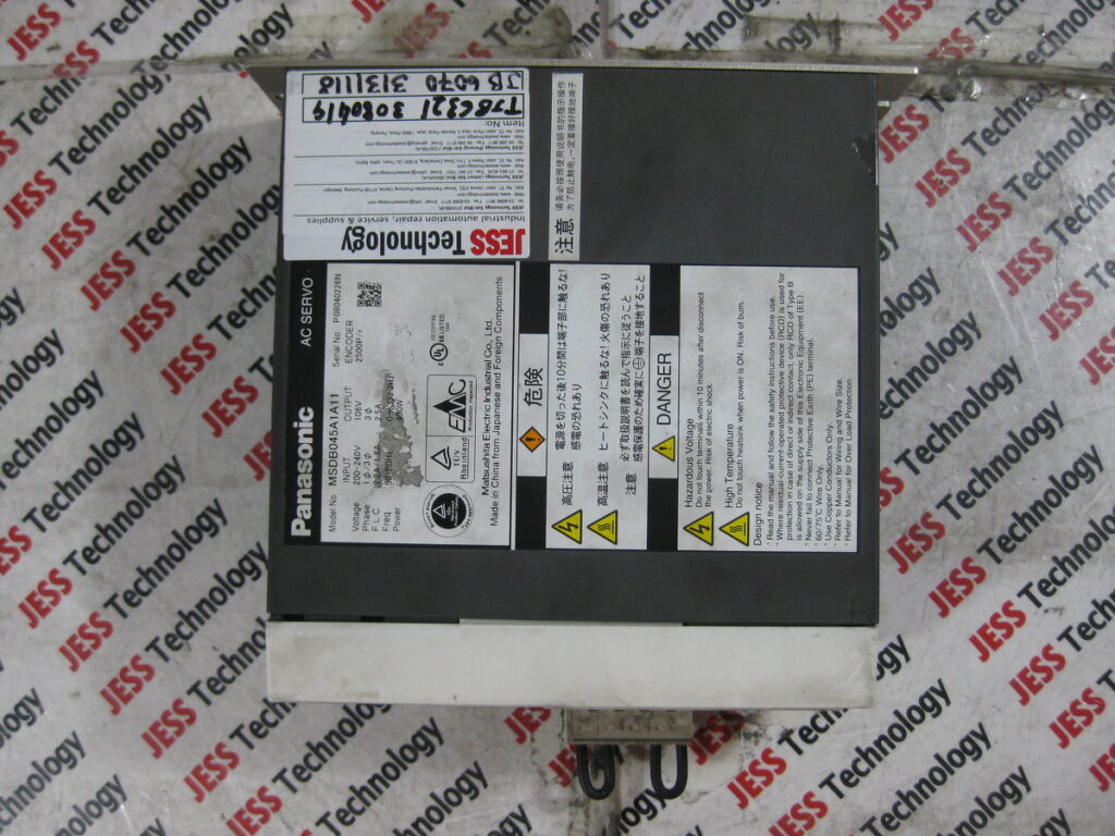 Image #1 of Repair PANASONIC MSDB045A1A11 AC SERVO in Malaysia, Singapore, Thailand, Indonesia