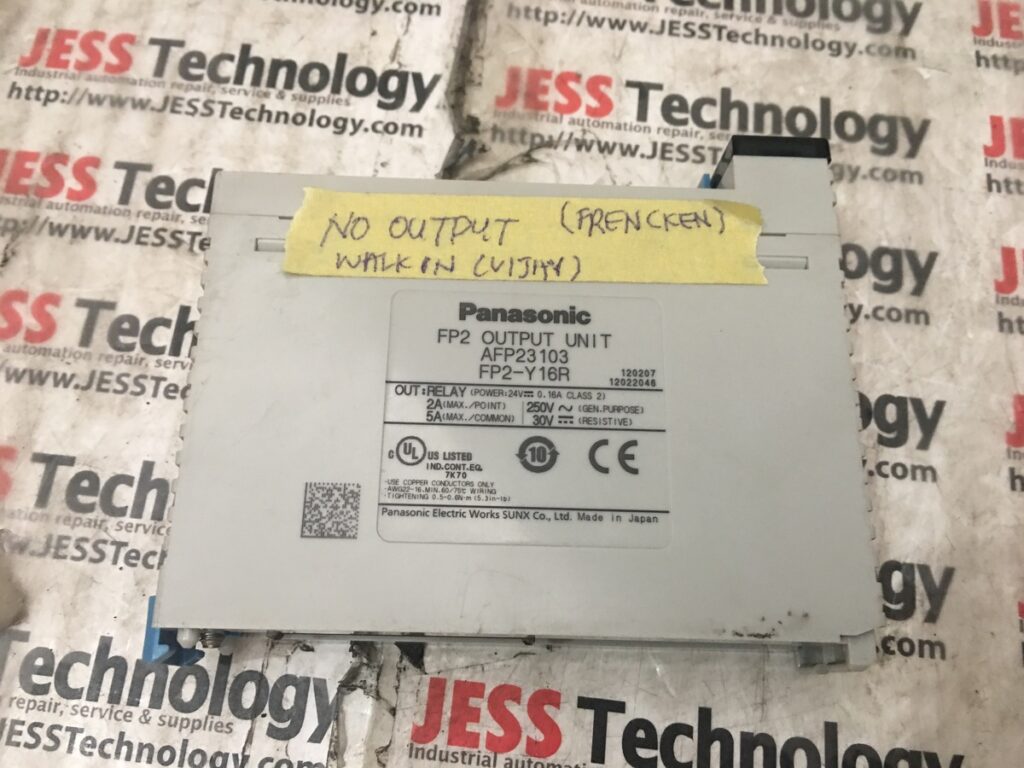Image #2 of Repair Panasonic AFP23103 FP2-Y16R PANASONIC PLC in Malaysia, Singapore, Thailand, Indonesia