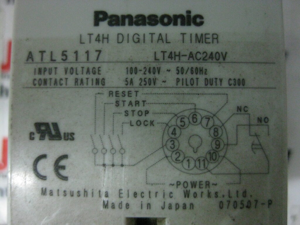 Image #2 of Repair Panasonic ATL5117 TIMER in Malaysia, Singapore, Thailand, Indonesia